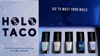 Holo Taco Winter Shimmers Swatches!
