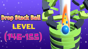 Stack Ball Level 🔥(146-155)🔥. Best Android/iOS Gameplay HD🔥🔥