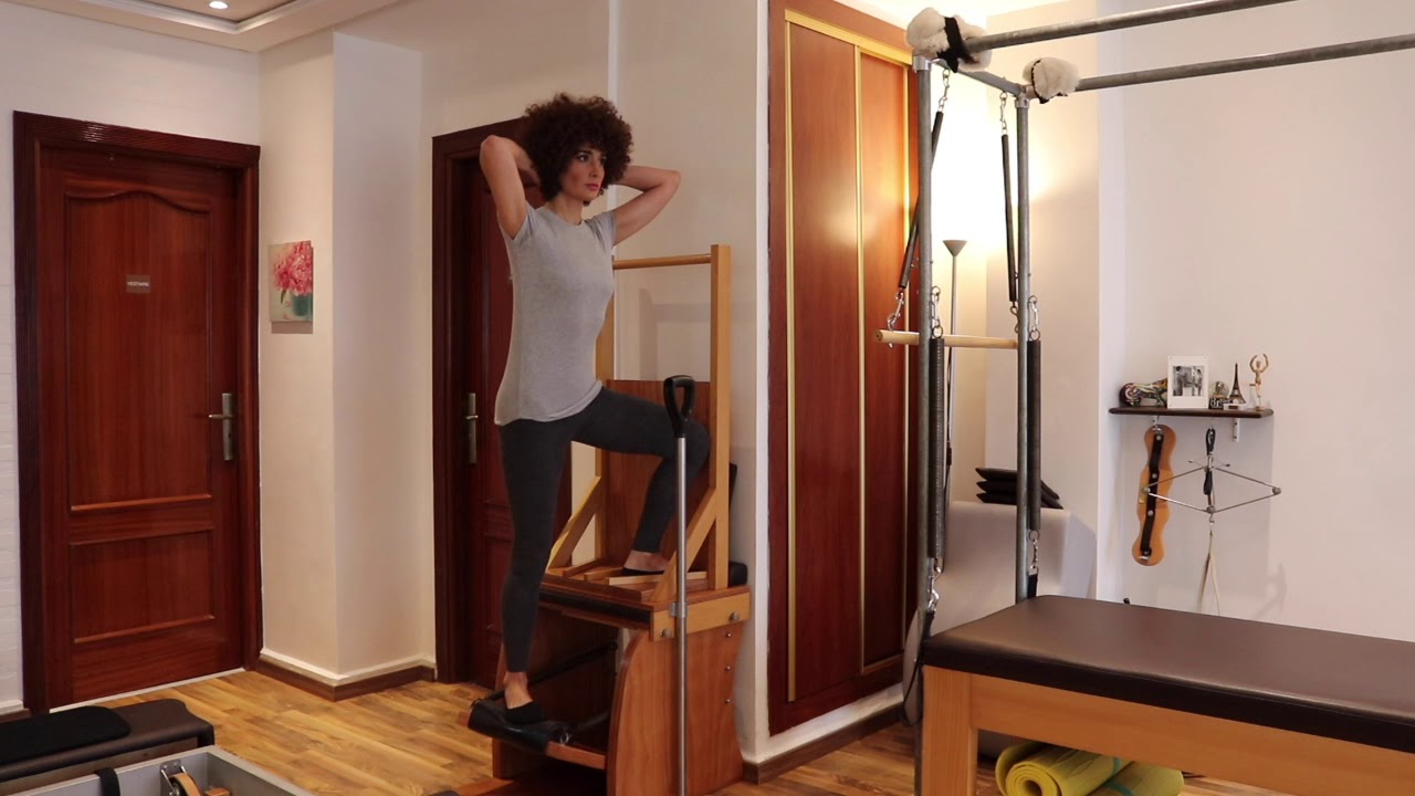 Blanca Pilates Going Up Side on the electric chair YouTube