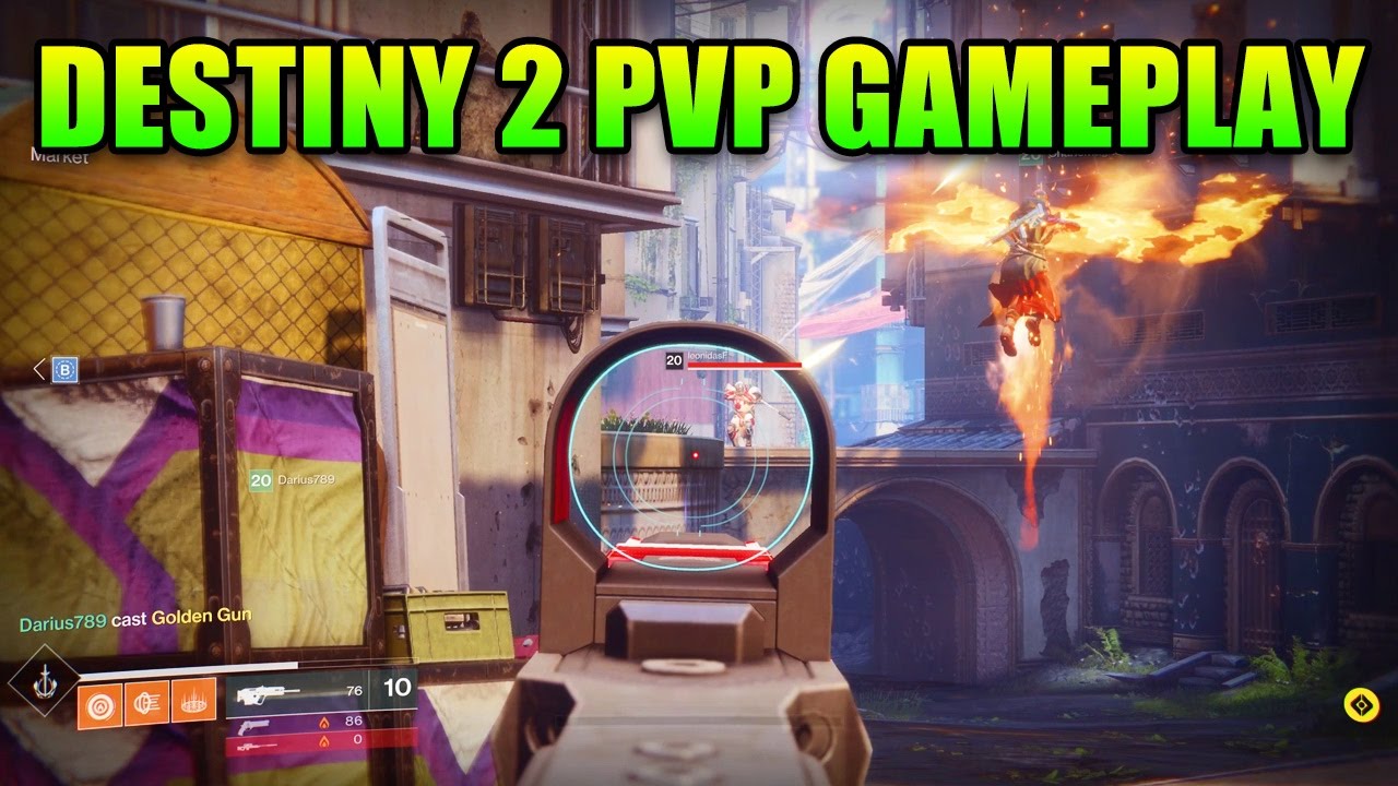 Destiny 2 27 Minutes Of Raw Pvp Gameplay Youtube