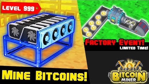 Best Game play  We Get To Level up  In Bitcoin Miner! | Fast Level up In Roblox Bitcoin Miner