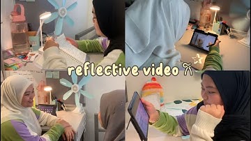 [UED 102] Study skills: Reflective Video & Performance Uitm Raub