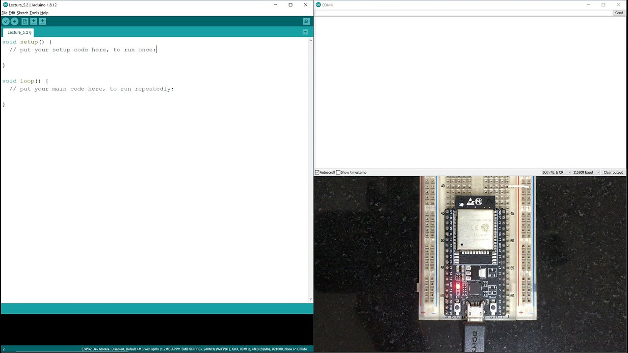 arduino hello world  2022 Update  ESP32 Hello World with Arduino and Serial Port