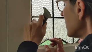 Sophie's Stained Glass | How to Repair Stained Glass In-Situ