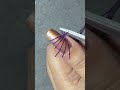 Easy striping nail art #nailart #homemade #nailtutorial #diy #simplenails