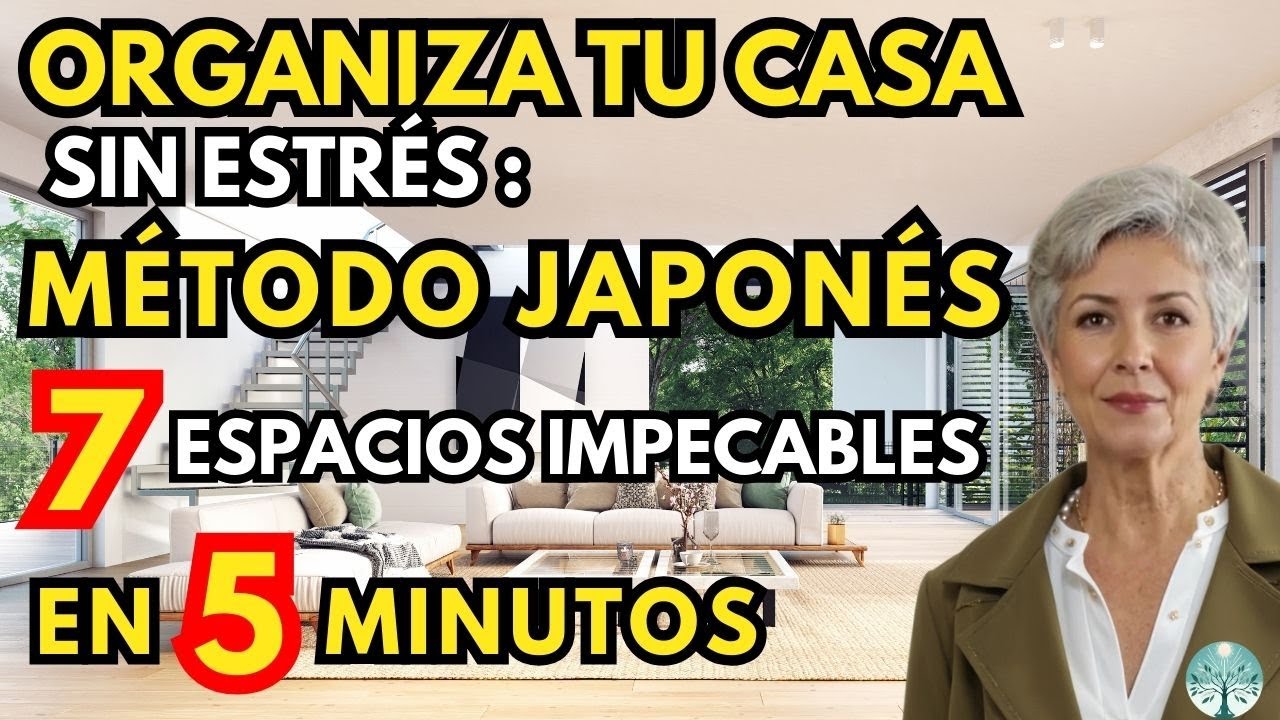 7 Espacios Impecables en 5 Minutos: El Método Japonés que Organiza tu Casa Sin Estrés