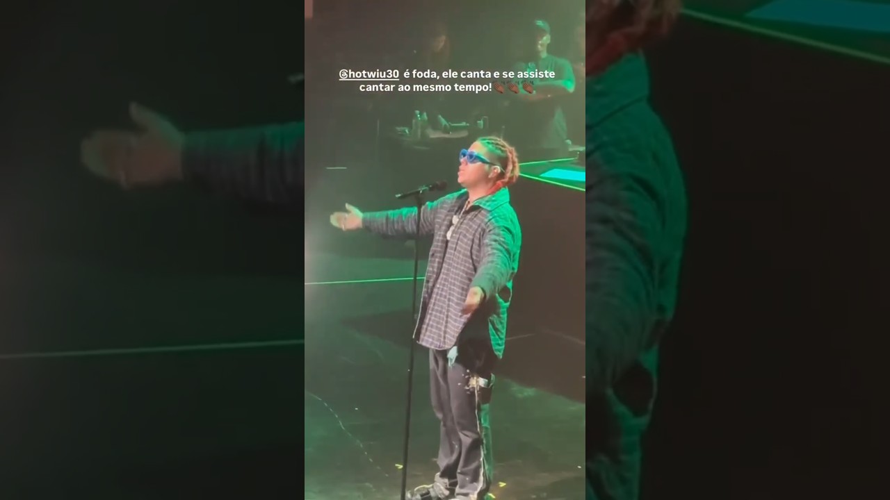 WIU CANTA E SE ASSISTE CANTANDO 😂 