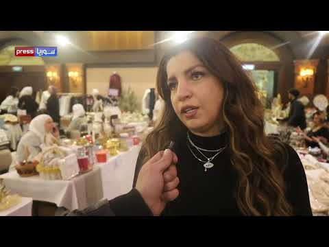 سوريا برس معرض ألوان سوريا يساهم في إحياء الحركة الفنية في دمشق