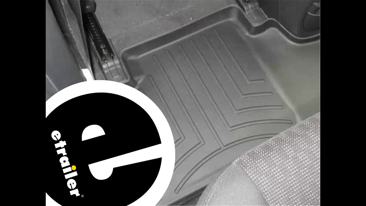 etrailer WeatherTech Rear Floor Liner Review 2007 Kia Sportage