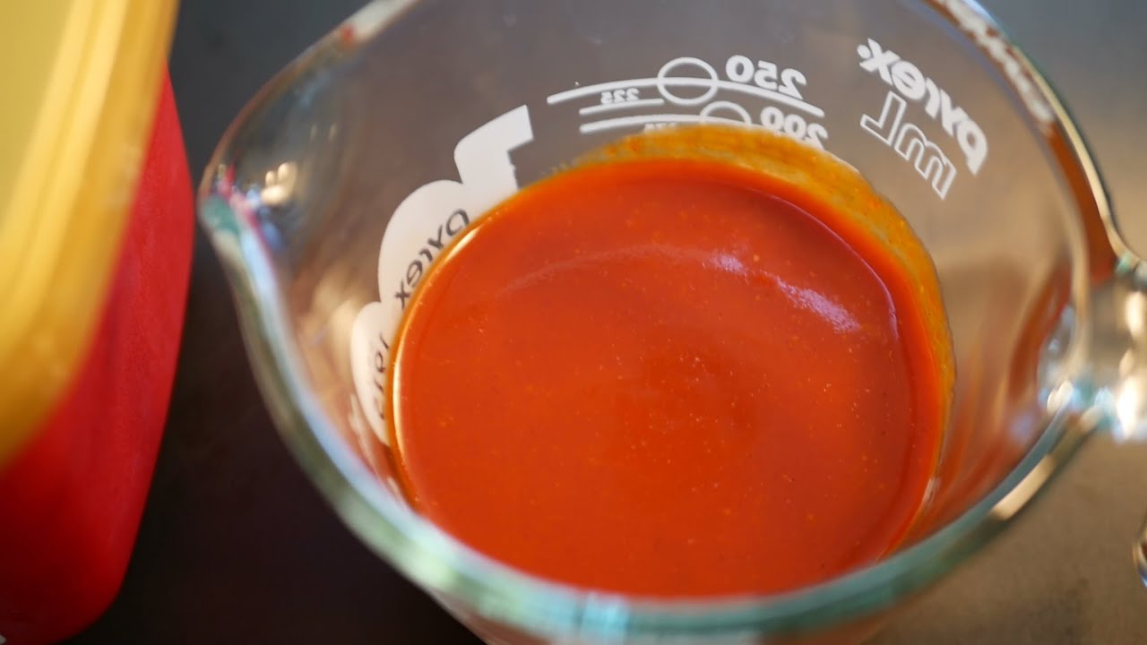 고추장으로 스리라차 소스 만들기 (sriracha sauce from Korean red pepper paste)