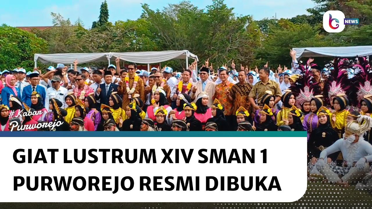 Akan Hadirkan Artis Ibukota, Giat Lustrum XIV SMAN 1 Purworejo Resmi Dibuka