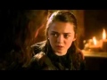 Ned stark talks with arya