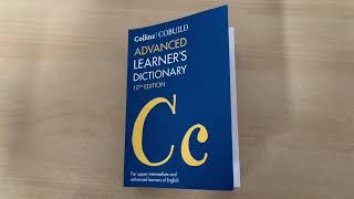 Unboxing Collins COBUILD Advanced Learner’s Dictionary