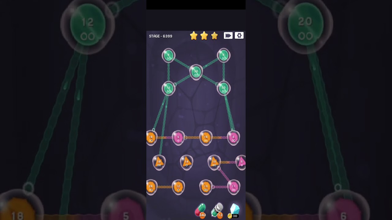 Cell Expansion Wars Level 6399 ⭐⭐⭐ Walkthrough #shorts