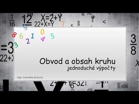 Video: Aký je obvod kruhu s priemerom 30 palcov?