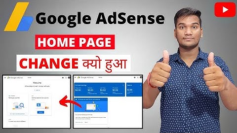 Google Adsense Home Page Change | Google Adsense Estimated Earning Page Not Showing
