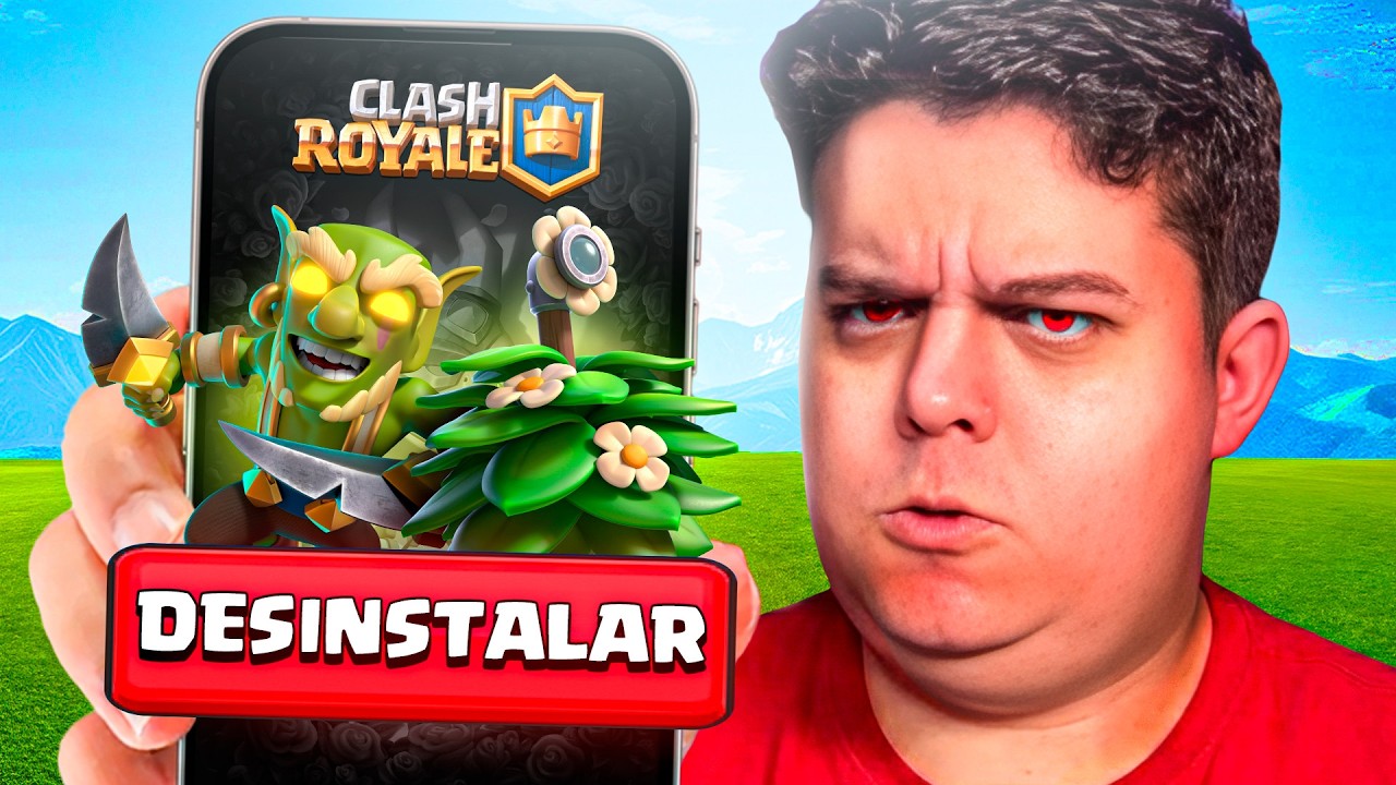O deck que vai me fazer desinstalar o clash royale!