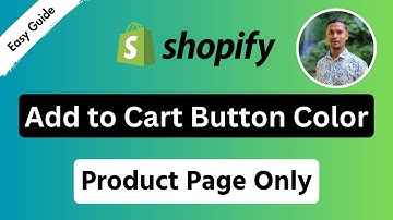 How to change Add to Cart button color on product page ONLY ✅ Shopify Tutorial for Beginners