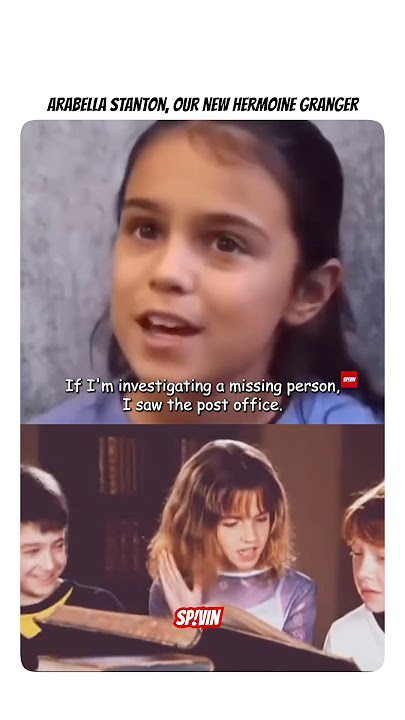 Arabella Stanton audition for Hermione Granger in new Harry Potter series #harrypotter #hermione