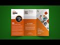 Business Tri fold Brochure Design - Photoshop Tutorial