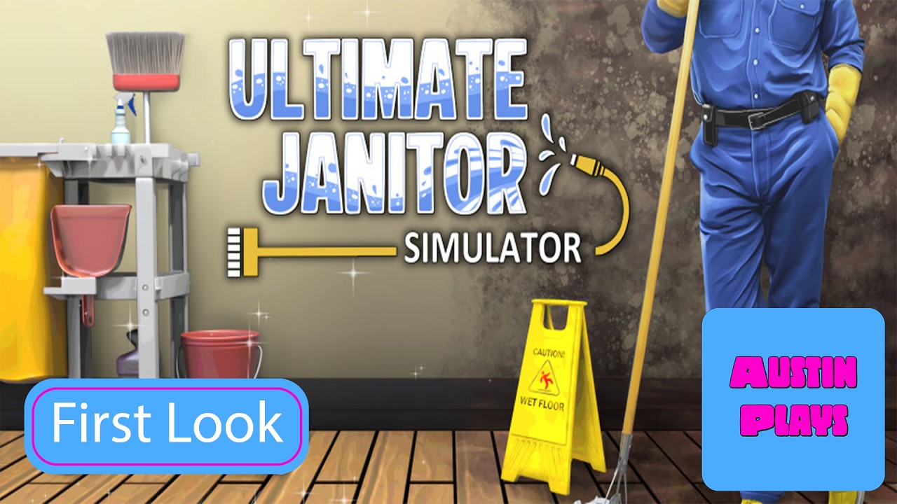 Steam NextFest - Lets Play The Demo For Ultimate Janitor Simulator First Look!