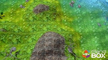 "Four seasons" or "Seasons" mode, augmented reality interactive sandbox iSandBOX