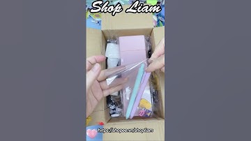 ASMR packing order #811 Túi Tote Vải Canvas và Đồ Dùng Học Tập Cute-Văn Thương ở Tp HCM #shorts