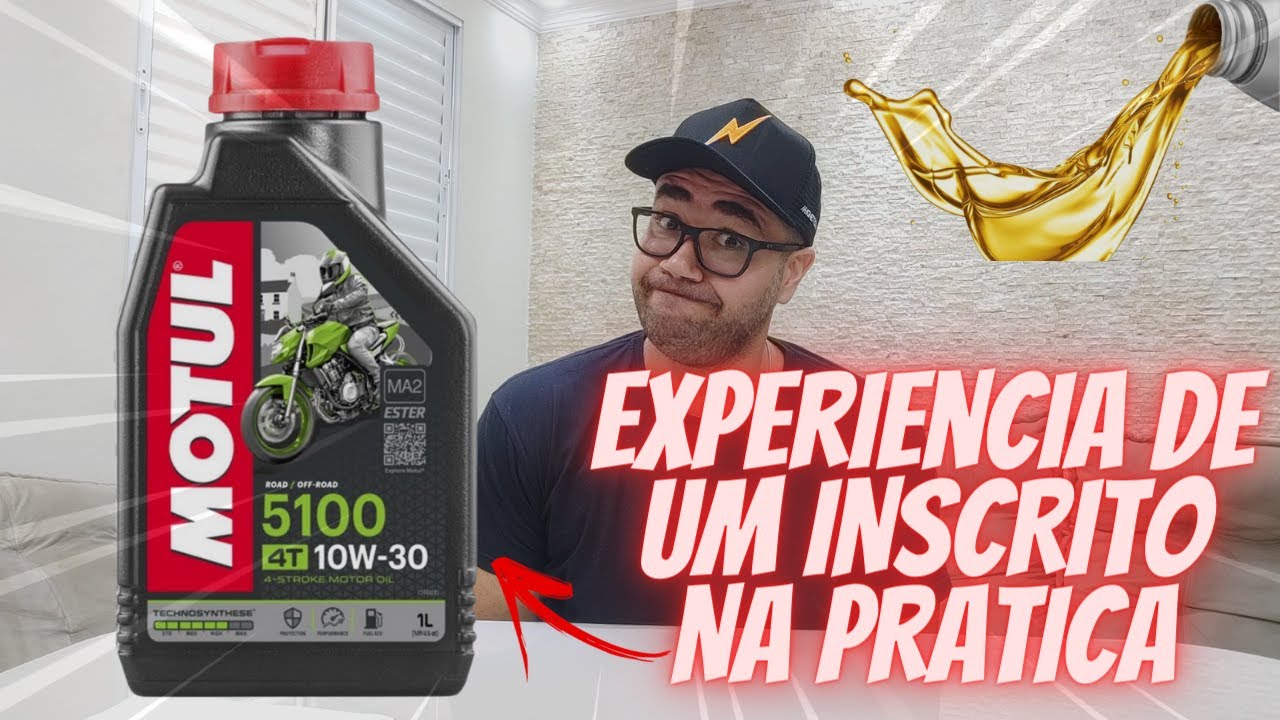MOTUL 5100 10W30 É O MELHOR OLEO DE MOTOR PARA CG BROS 160? - YouTube