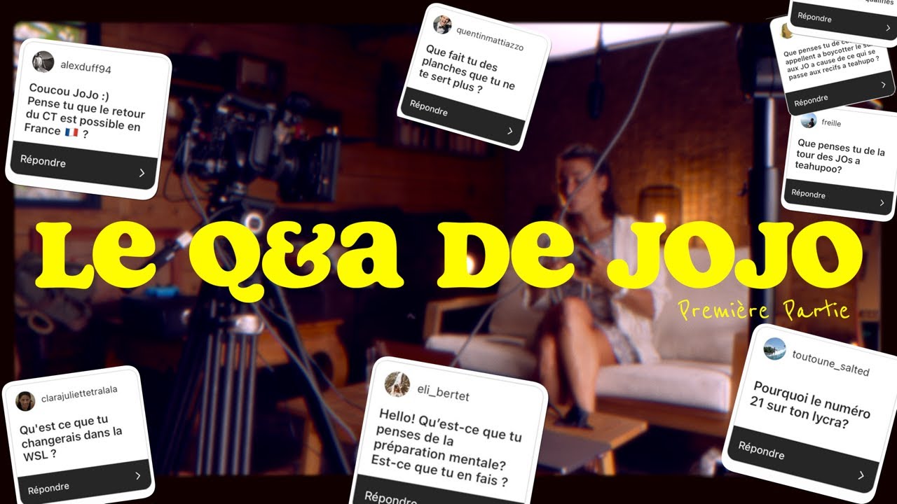 JOHANNE DEFAY Q&A - training, Jeux Olympiques, surf, lifestyle, nutrition, projets etc !