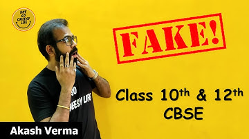 Fake News CBSE 10th and 12th Class Update | Not So Cheesy Life