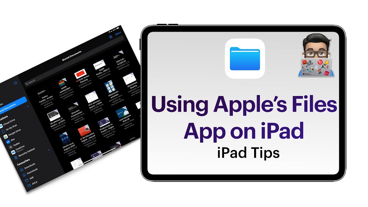 Using Apple s Files App On IPad iPadOS 14 Tips YouTube