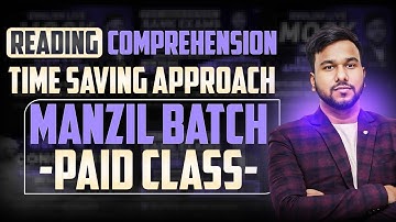 READING COMPREHENSION | IBPS RRB PO/CLERK MAIN 2024 | MANZIL BATCH ENGLISH VARUN CHITRA SIR