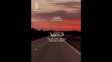 سورة المؤمنون للقارئ اسلام صبحي #اسلام #اسلام_صبحي #تلاوات #تلاوة_خاشعة #قرآن #قران_كريم #المؤمنون