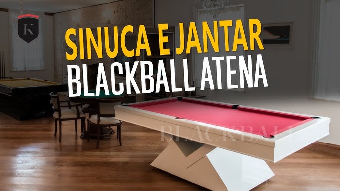 Mesa Sinuca Clássica Áres BLACKBALL