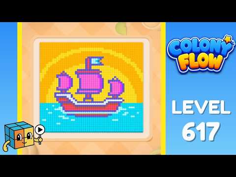 Colony Flow Level 617 Walkthrough Solution