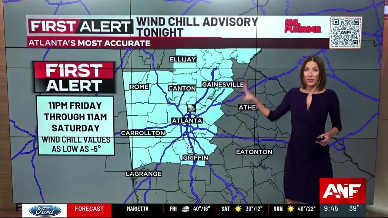 First Alert Forecast: Windy & Cold Today, Frigid Night Ahead - YouTube