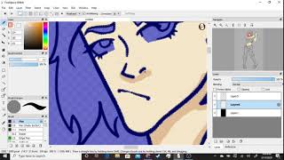 Terra Heart | Creepypasta OC | Speedpaint (READ DESC! IMPORTANT!)