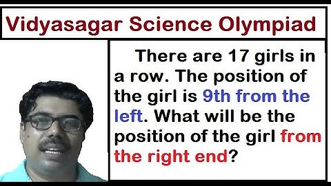 #VSO30, Vidyasagar Science Olympiad,MATH, RANKS and ORDERS Related Problems