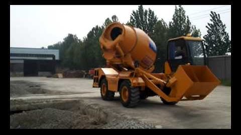 CHina ADDFORCE LT3500 mobile self-loading concrete mixer  OUTPUT Автобетоносмеситель с самозагрузкой