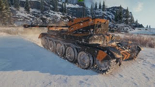 World of Tanks Cromwell (skin) 4650 DMG 2048 EXP - Glacier screenshot 5