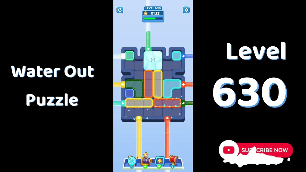 Water Out Puzzle Level 630 Walkthrough 💧 | Step-by-Step Solution | SolutionGuruji