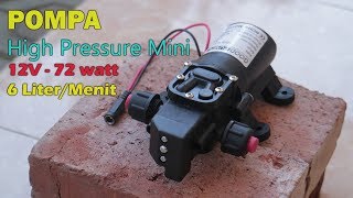 THIS IS A HIGH PRESSURE WATER PUMP BUT SAVE THE ELECTRICITY OF CUMA 60 WATT DC. 