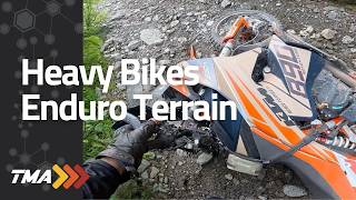 Heavy Bikes, Enduro Terrain - The Malekwa Masher