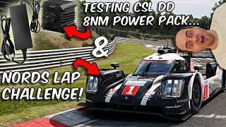 CSL DD 8NM TEST & Nordschleife lap CHALLENGE! #fanatec #assettocorsa #nordschleife #quest3