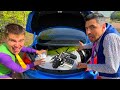 Mr. Joker on Opel Put Car Keys in Trunk VS Mr. Joe Thief Pretend Play