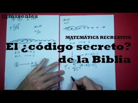 Vídeo: Código De La Biblia: Código De Ivan Panin. ¿Está La Biblia Escrita En Numerología? - Vista Alternativa