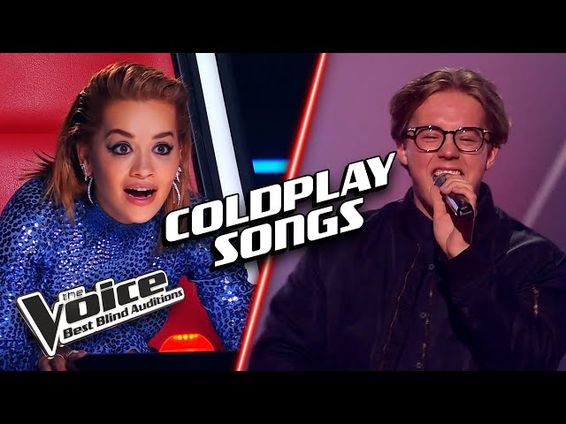 The most OUSTANDING Coldplay covers | The Voice Best Blind Auditions class=