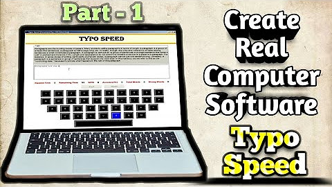 Python Project - Typing Speed Calculator - YouTube