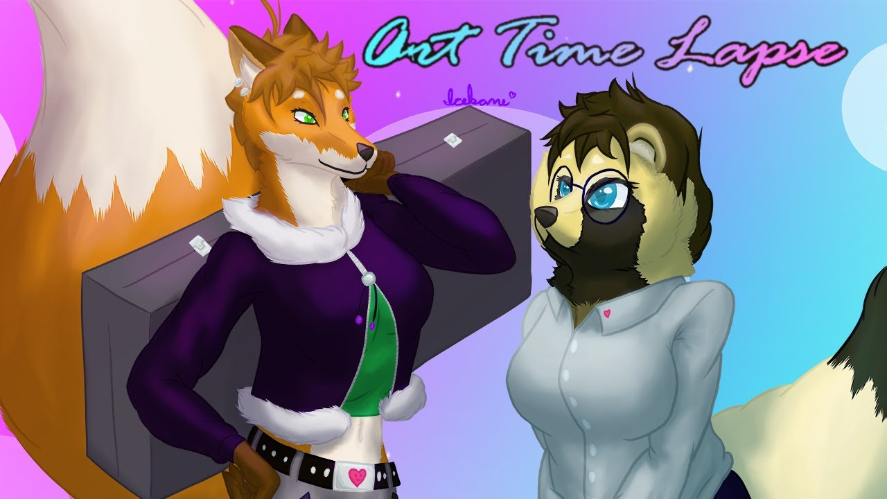 Yuki and Kim ~ Art Time Lapse