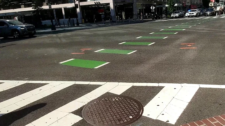 Washington D.C. TRAFFICLIGHT. Crosswalk Button Wait Sound. IT'S A DUCK SEMAFORO | AUDIOVISOR